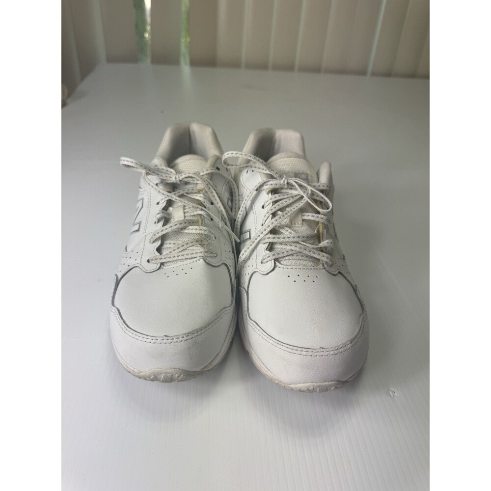 New Balance 411 Comfort Ride Women’s Walking Shoes White Silver Size 9.5